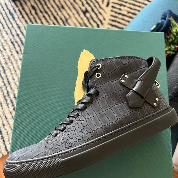 Brand new Buscemi men’s croc 100mm sneakers! - Picture 7 of 8